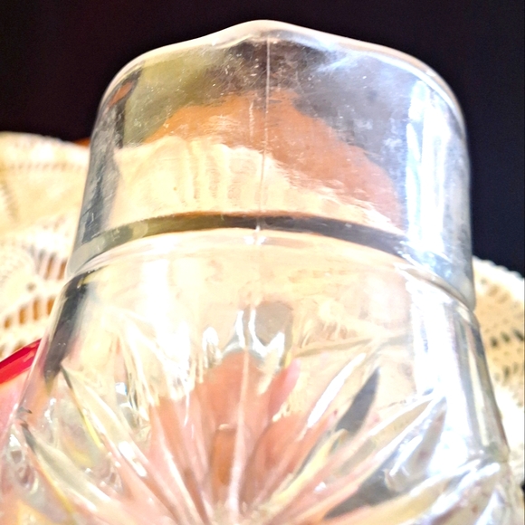 Anchor hocking Star of David pitcher - Picture 3 of 12